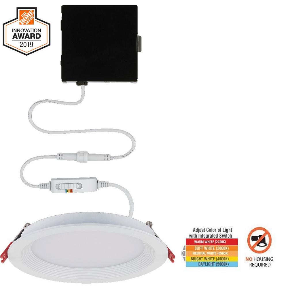 Slim Baffle 6 in. Recessed Integrated LED Kit