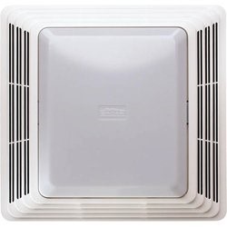 Broan BP91 Replacement Grille and Light Lens White Ventilation Accessories and Parts Exhaust Fan Accessories Grilles