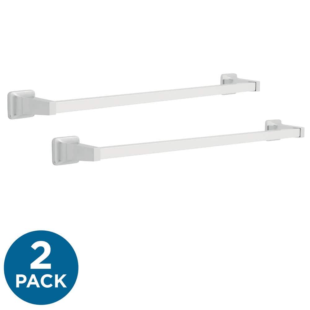(2-Pack) Franklin Brass Futura 24 in. Polished Chrome Towel Bars